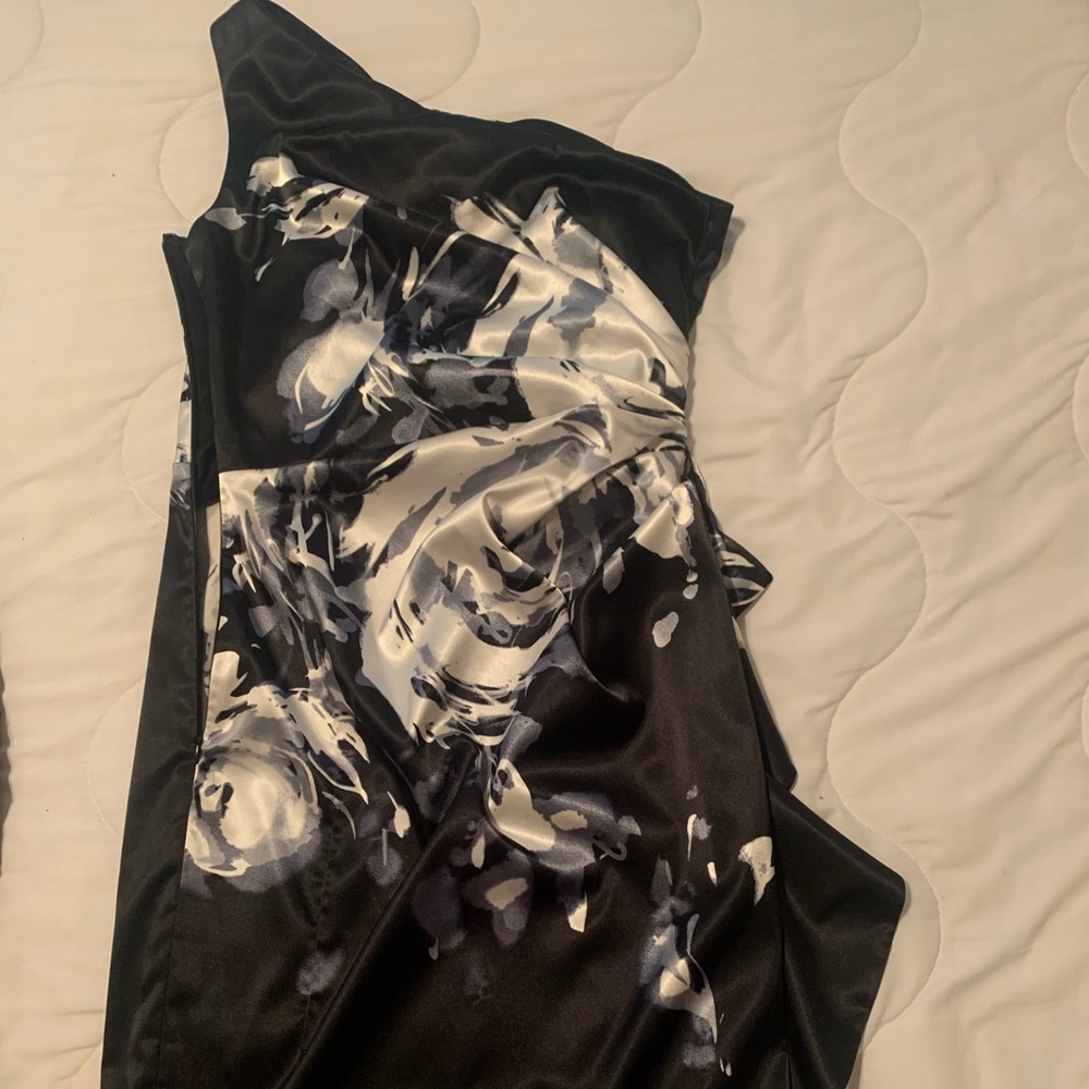 One Shoulder Dress.